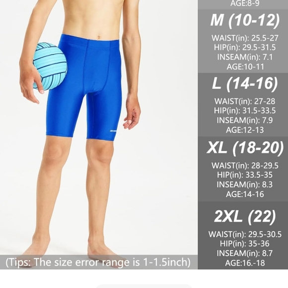 Boys Swim Jammers Size L - Picture 2 of 2